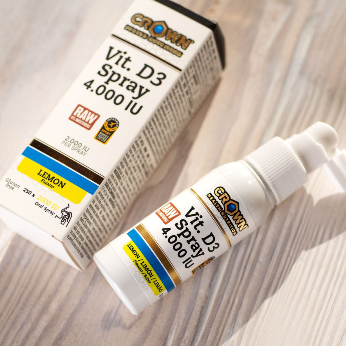 Βιταμίνη D3 Spray 4000IU Ακατέργαστη (Χωρίς Γλυκαντικά)