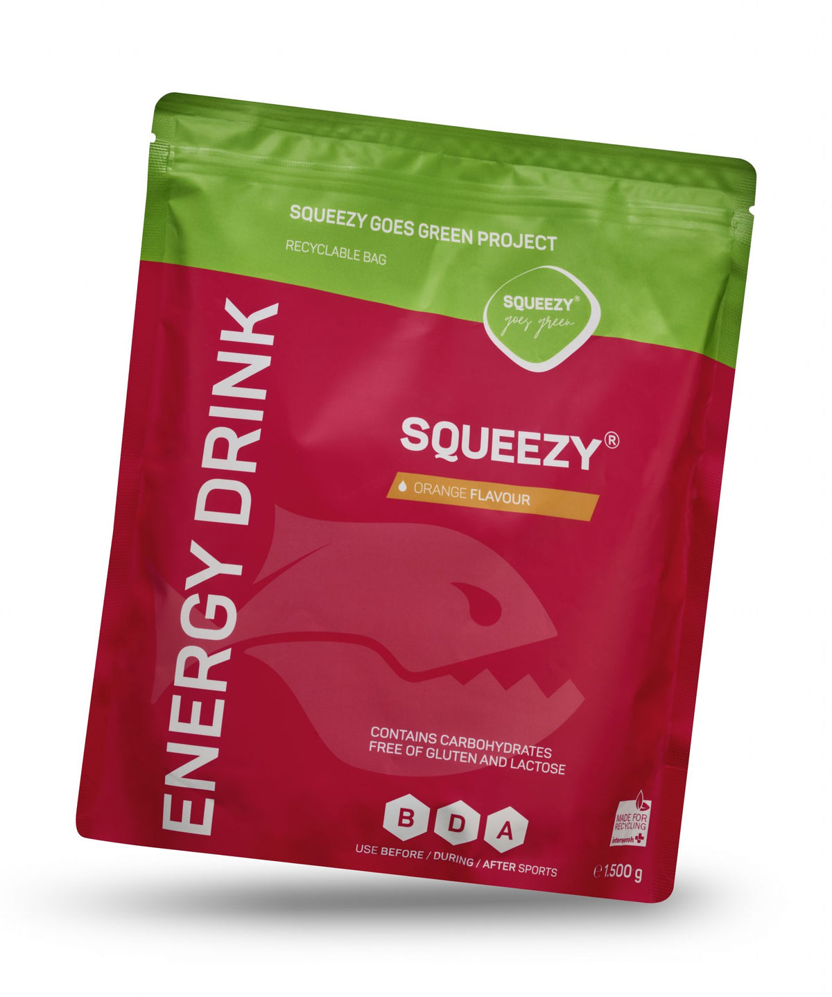 SQUEEZY ENERGY DRINK ΠΟΡΤΟΚΑΛΙ 2kg