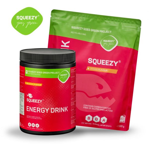 SQUEEZY ENERGY DRINK ΠΟΡΤΟΚΑΛΙ 2kg