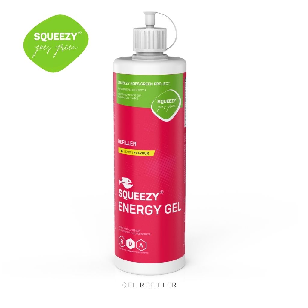 SQUEEZY ENERGY GEL REFILLER 500ml (ΛΕΜΟΝΙ)