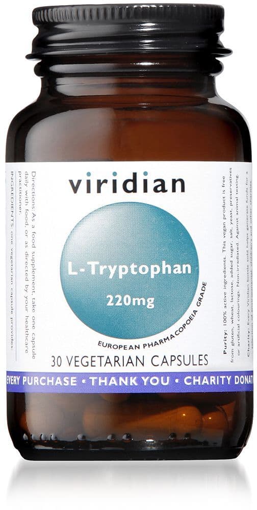 L-Τρυπτοφάνη 220mg 30 Φυτοκάψουλες